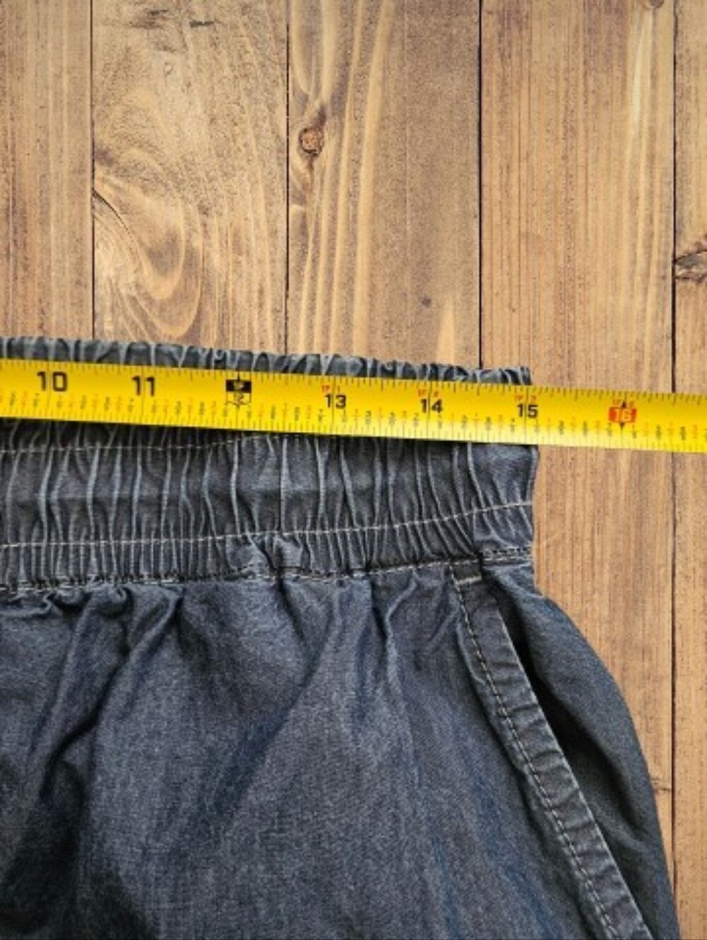 Anthropologie Pilcro Denim Bungee Parachute Cargo Pants Wide Leg Women's M - Picture 6 of 8